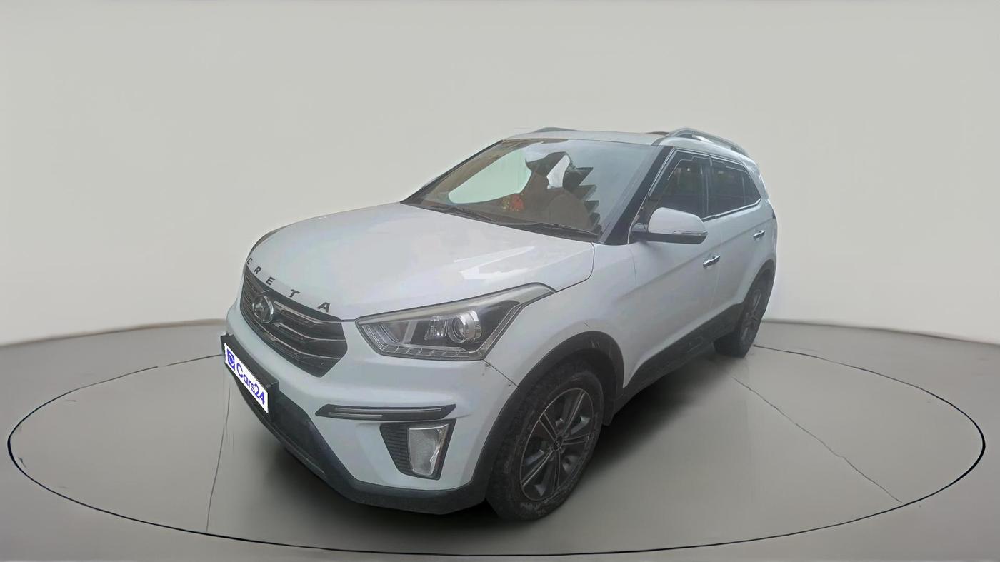 2016 Hyundai Creta SX PLUS AT 1.6 DIESEL, Diesel, Automatic, 1,30,069 km, exterior