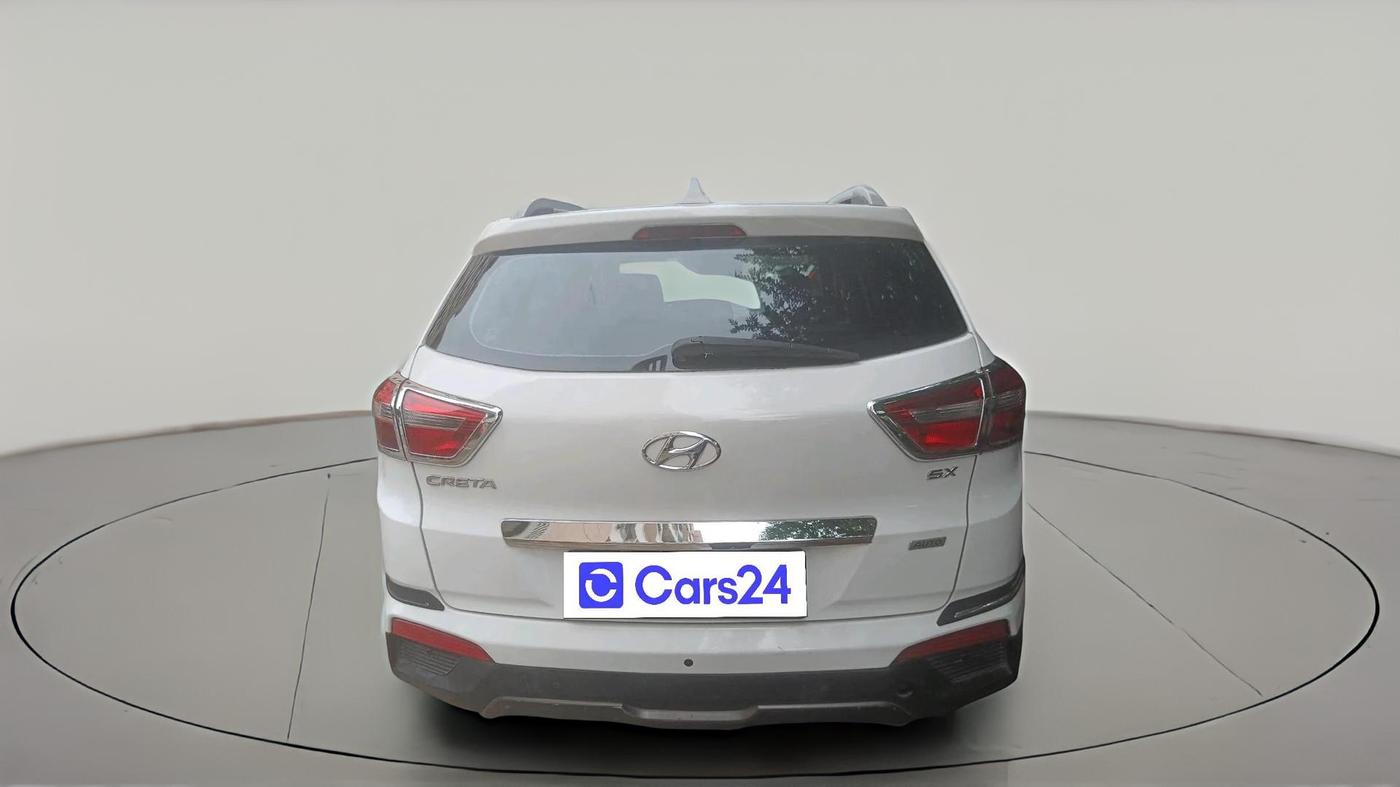 2016 Hyundai Creta SX PLUS AT 1.6 DIESEL, Diesel, Automatic, 1,30,069 km, exterior