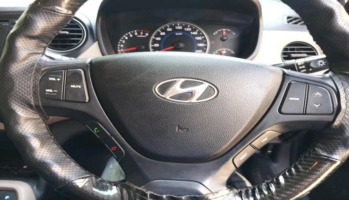 2015 Hyundai Grand i10 ASTA AT 1.2 KAPPA VTVT, Petrol, Automatic, 46,076 km, interior