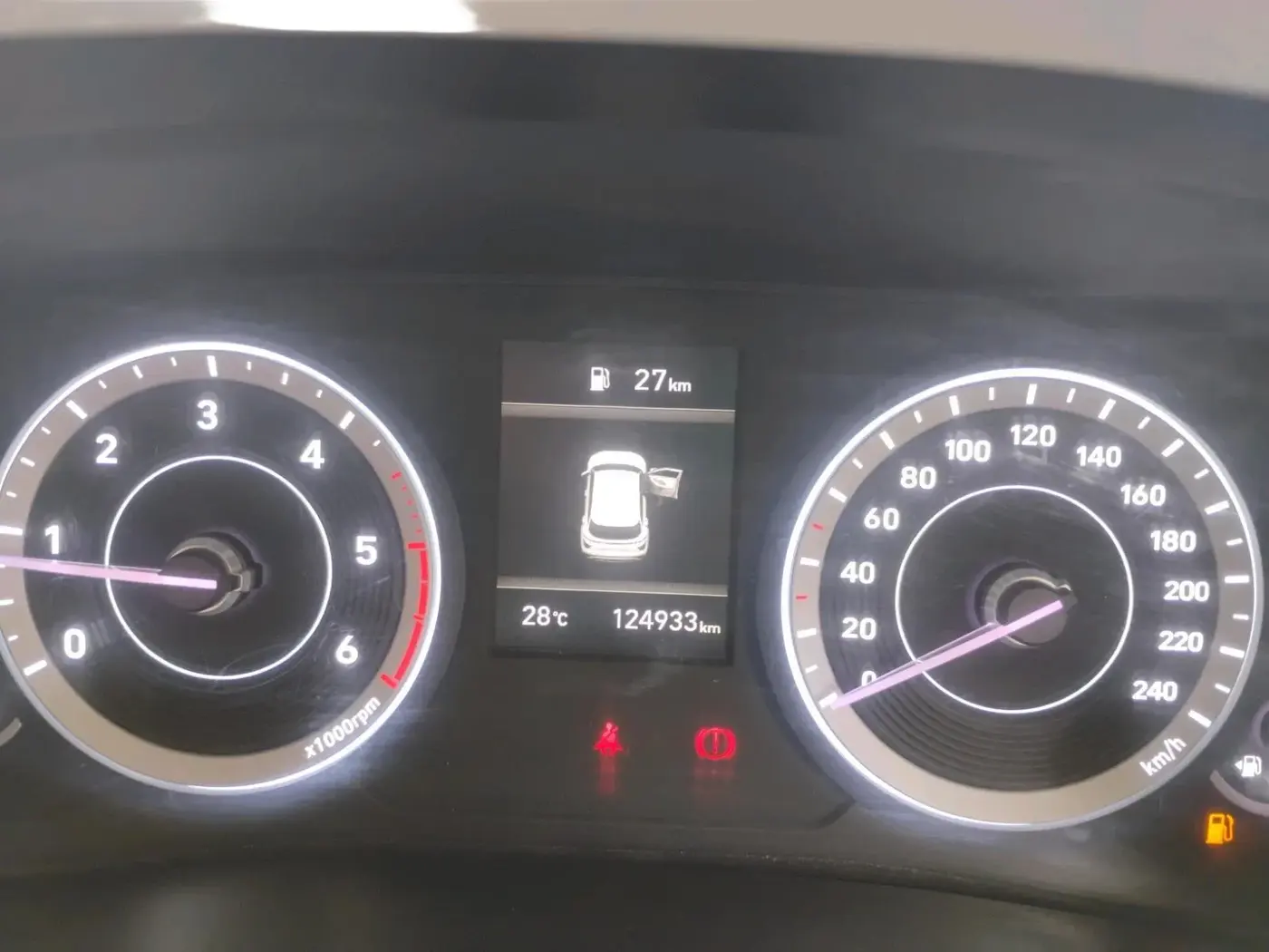 2020 Hyundai Creta E 1.5 DIESEL, Diesel, Manual, 1,24,933 km, interior