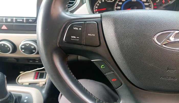 2016 Hyundai Grand i10 ASTA (O) AT 1.2 KAPPA VTVT, Petrol, Automatic, 35,279 km, interior