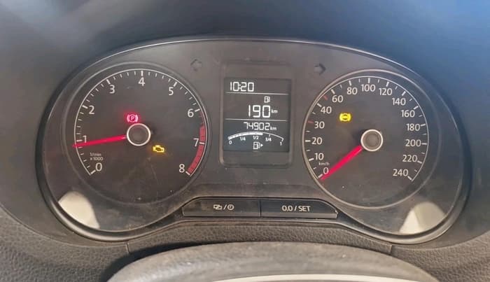 2016 Volkswagen Polo HIGHLINE1.2L, Petrol, Manual, 74,902 km, interior