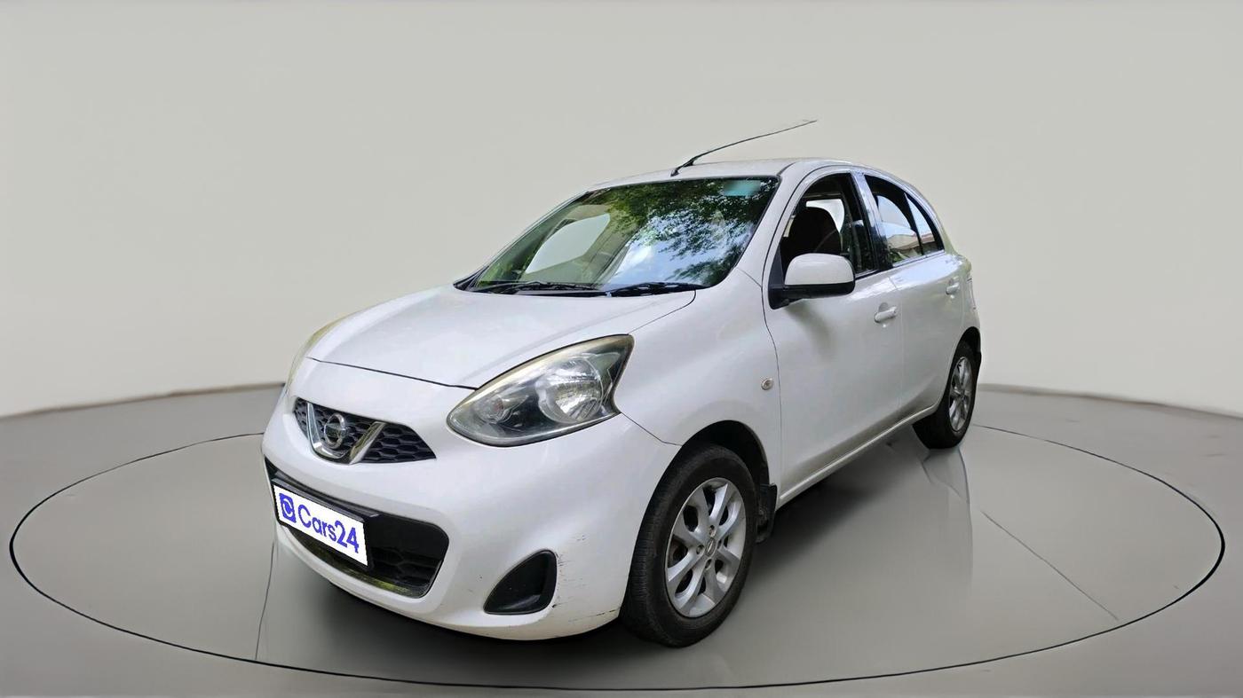 2013 Nissan Micra XV CVT, Petrol, Automatic, 1,21,181 km, exterior