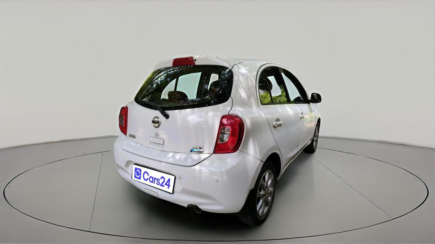 2013 Nissan Micra XV CVT, Petrol, Automatic, 1,21,181 km, exterior