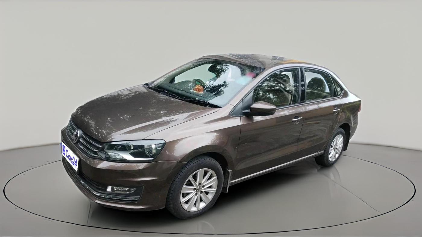 2017 Volkswagen Vento HIGHLINE PETROL AT, Petrol, Automatic, 45,956 km, exterior