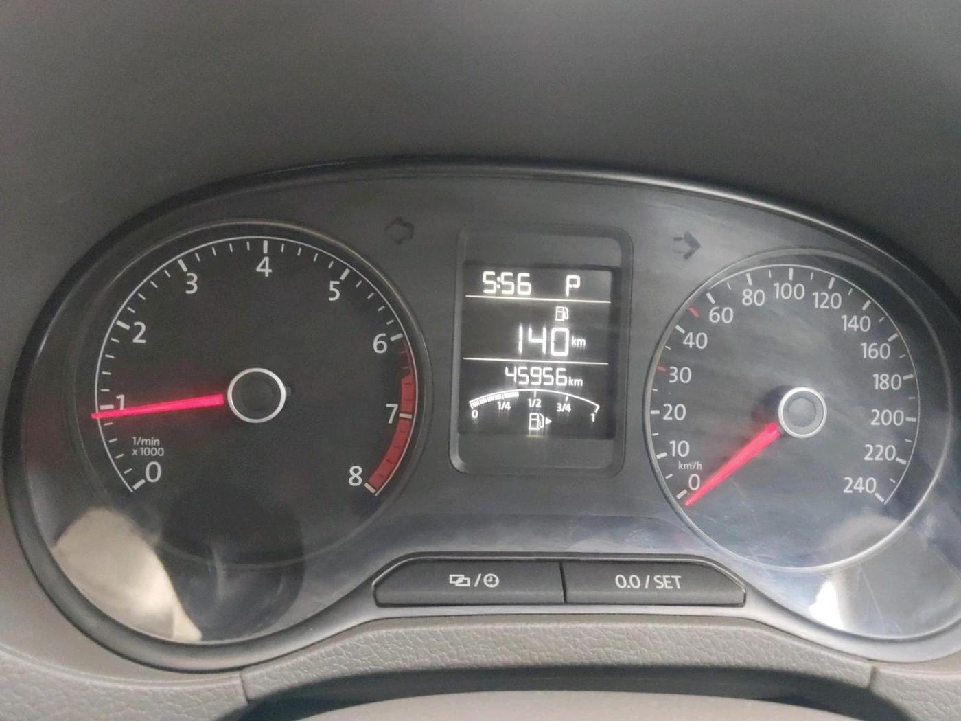 2017 Volkswagen Vento HIGHLINE PETROL AT, Petrol, Automatic, 45,956 km, interior