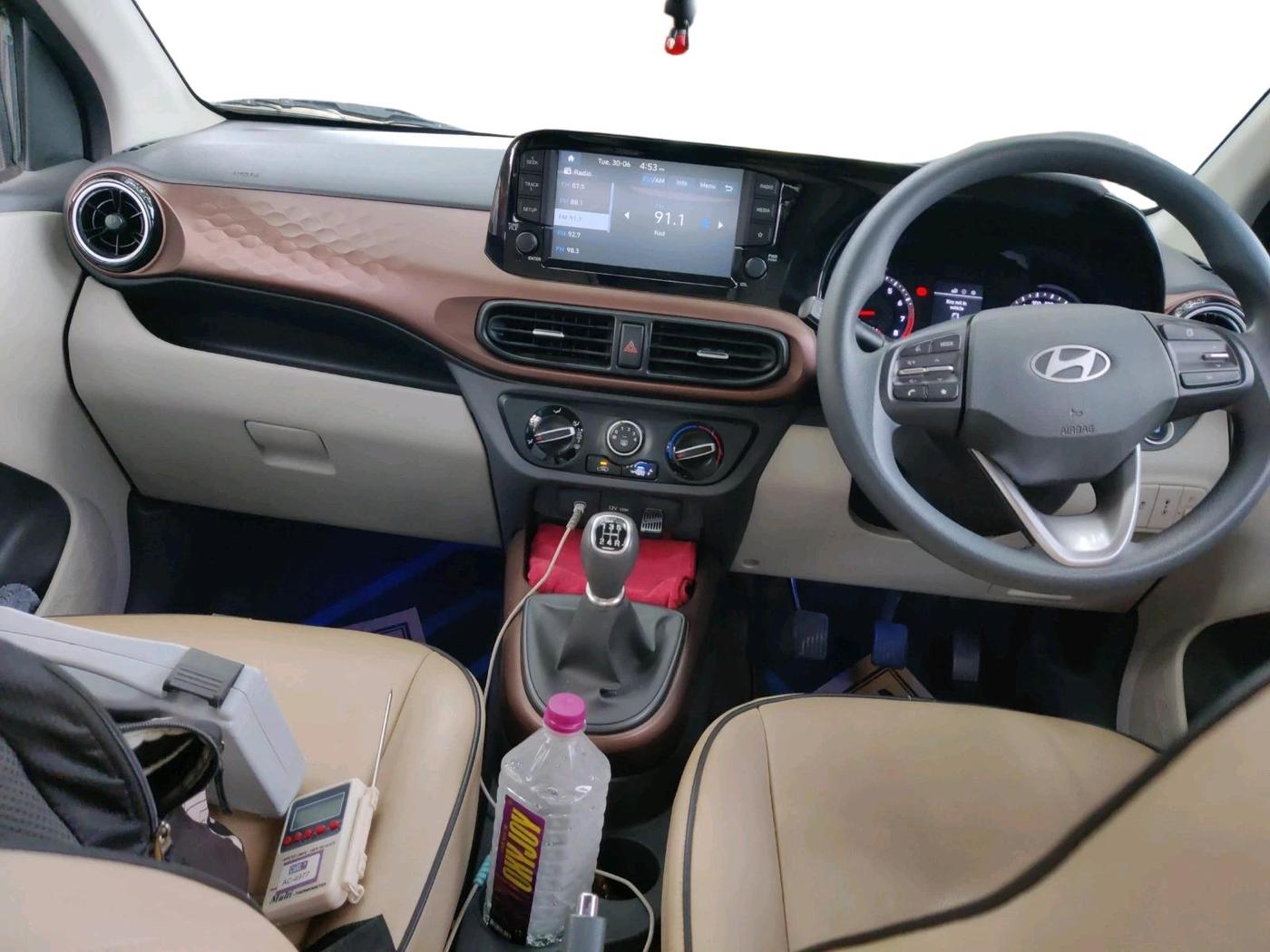 2023 Hyundai AURA SX 1.2 CNG, CNG, Manual, 25,721 km, interior