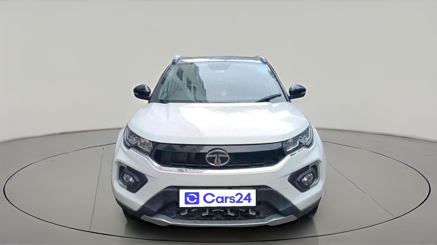 2022 Tata NEXON XZA PLUS (HS) DUAL TONE PETROL, Petrol, Automatic, 28,089 km, exterior