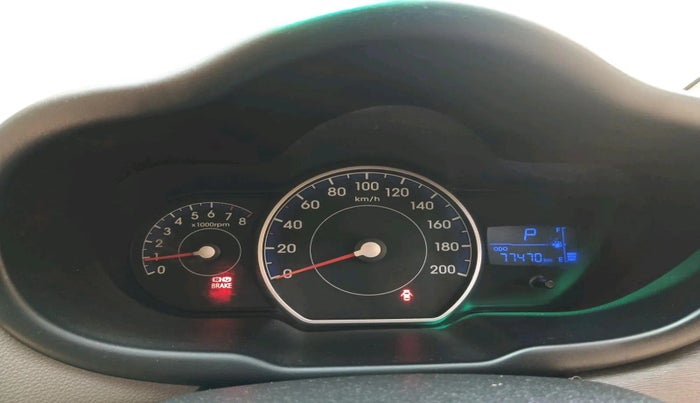 2012 Hyundai i10 ASTA 1.2 AT SUNROOF, Petrol, Automatic, 77,470 km, interior