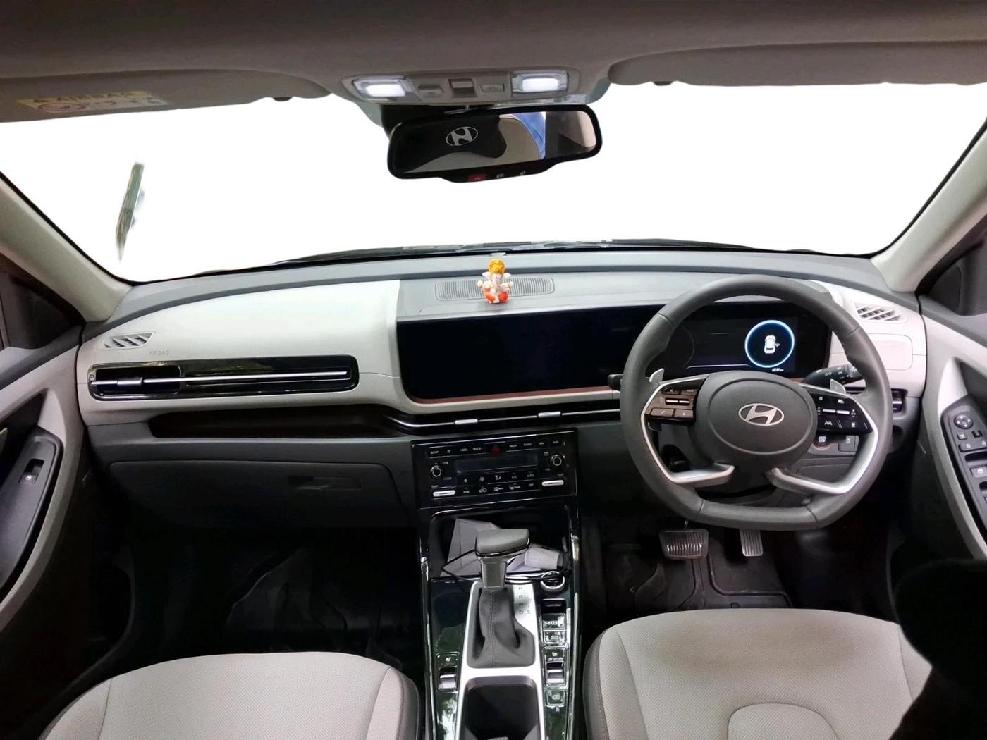 2024 Hyundai Creta Creta SX (O) 1.5 MPI IVT, Petrol, Automatic, 6,511 km, interior