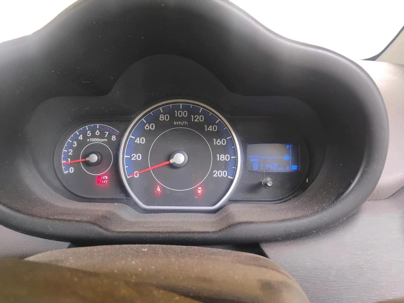 2012 Hyundai i10 SPORTZ 1.2, Petrol, Manual, 81,142 km, interior