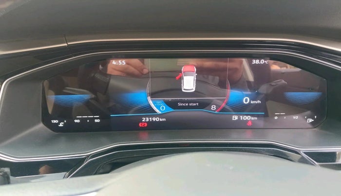 2022 Volkswagen VIRTUS TOPLINE TSI 1.0 MT, Petrol, Manual, 23,190 km, interior