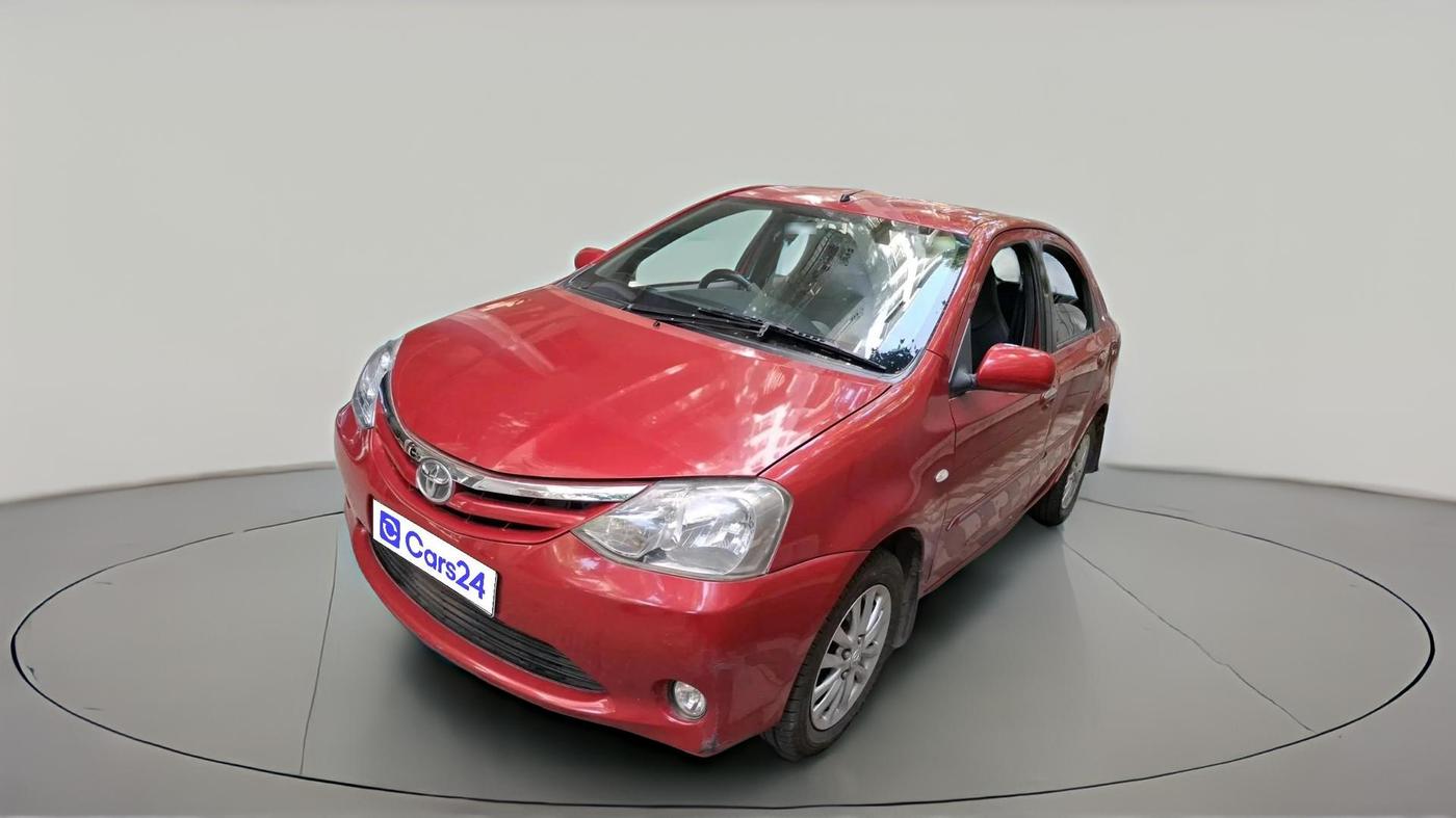 2011 Toyota Etios V, Petrol, Manual, 1,86,963 km, exterior