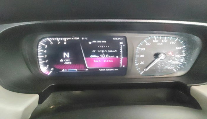 2021 Tata PUNCH CREATIVE  AMT, Petrol, Automatic, 1,08,544 km, interior