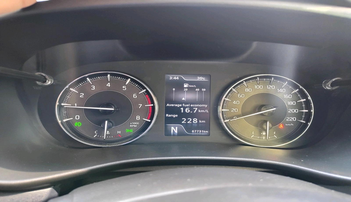 2022 Maruti Baleno ALPHA 1.2 AGS, Petrol, Automatic, 67,731 km, interior