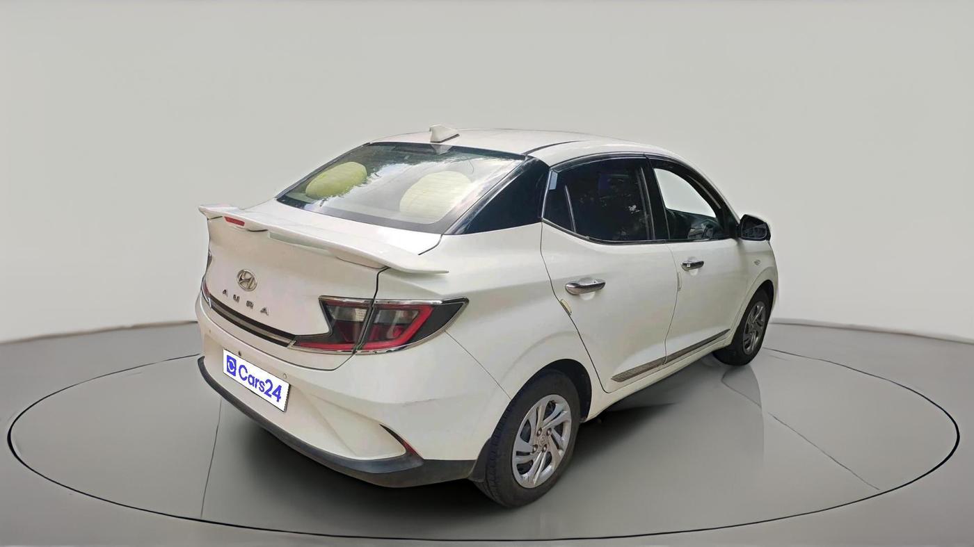 2021 Hyundai AURA S 1.2 CNG, CNG, Manual, 58,438 km, exterior