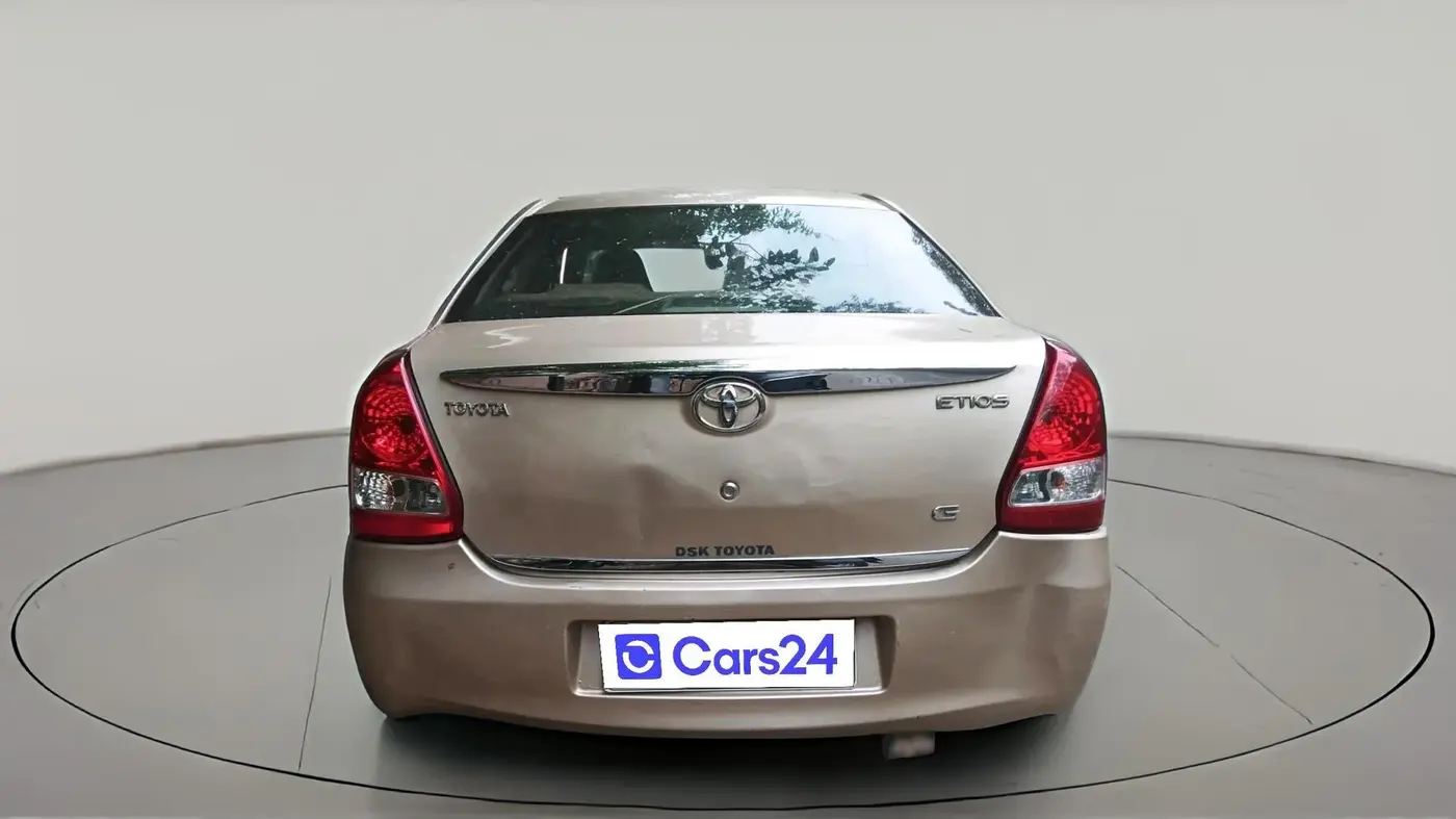 2011 Toyota Etios G, Petrol, Manual, 1,09,633 km, exterior