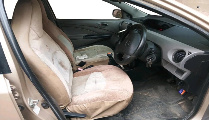 2011 Toyota Etios G, Petrol, Manual, 1,09,633 km, interior