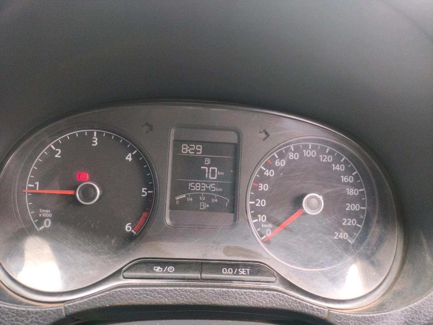 2014 Volkswagen Cross Polo HIGHLINE TDI, Diesel, Manual, 1,58,345 km, interior