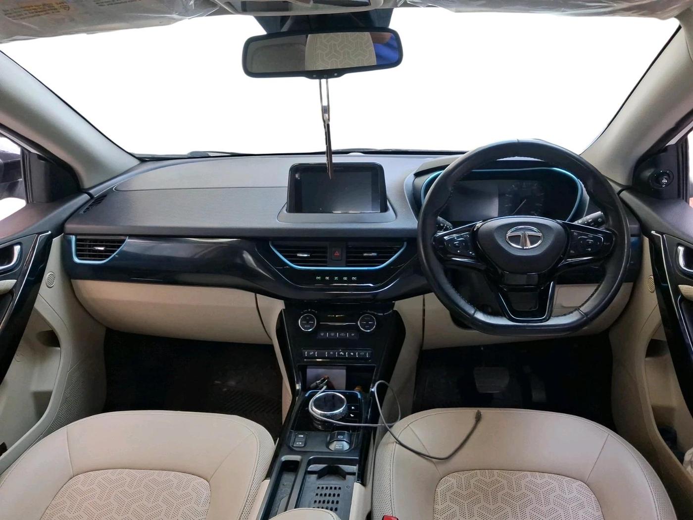 2022 Tata NEXON EV XZ PLUS LUX, Electric, Automatic, 37,544 km, interior