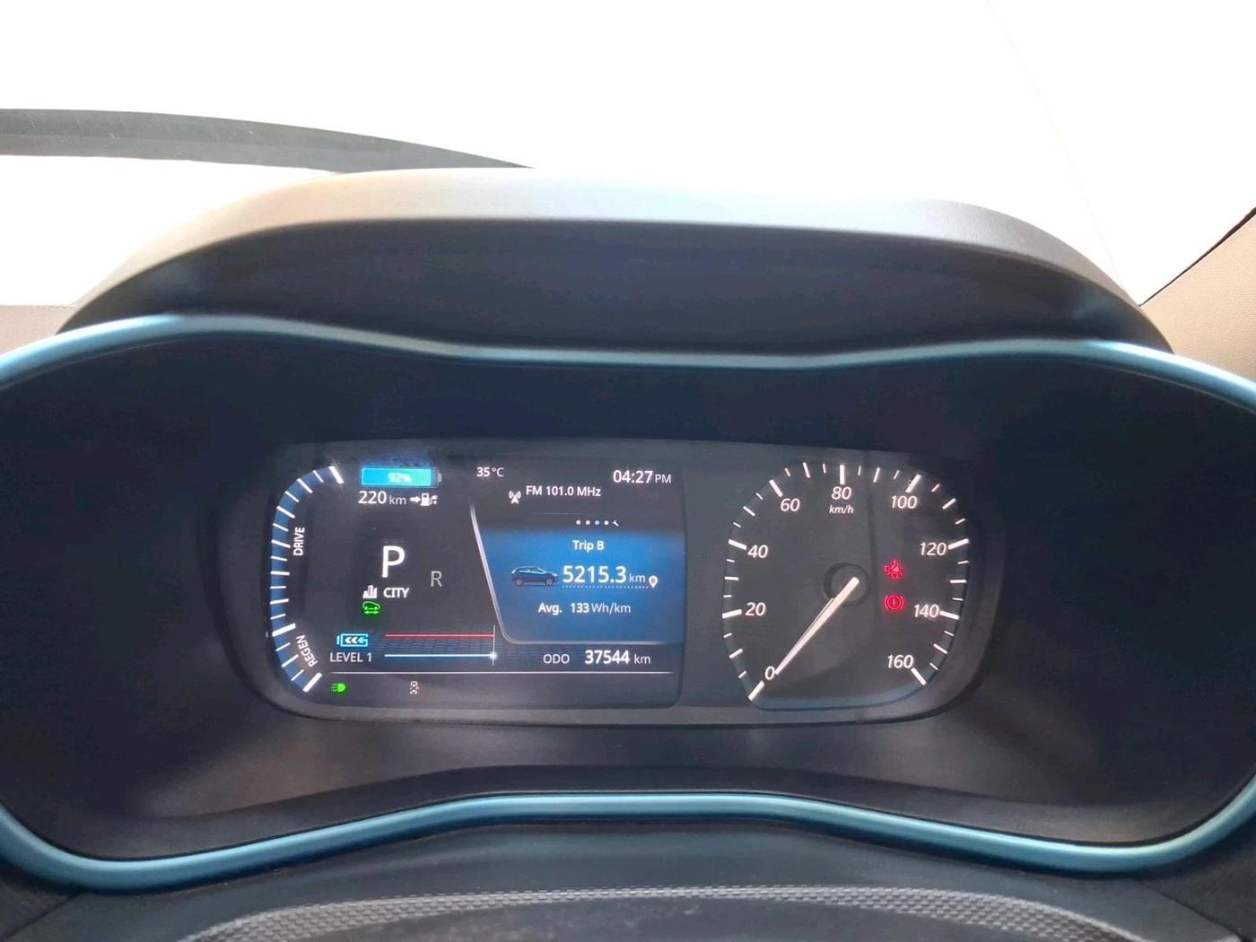 2022 Tata NEXON EV XZ PLUS LUX, Electric, Automatic, 37,544 km, interior