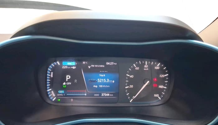 2022 Tata NEXON EV XZ PLUS LUX, Electric, Automatic, 37,544 km, interior