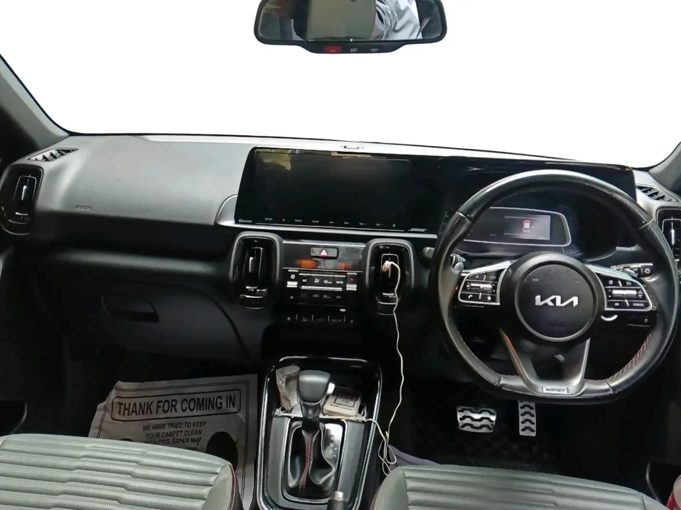 2023 KIA SONET X LINE 1.5 AT, Diesel, Automatic, 38,920 km, interior