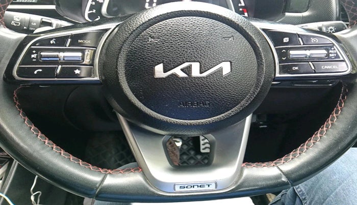 2023 KIA SONET X LINE 1.5 AT, Diesel, Automatic, 38,920 km, interior