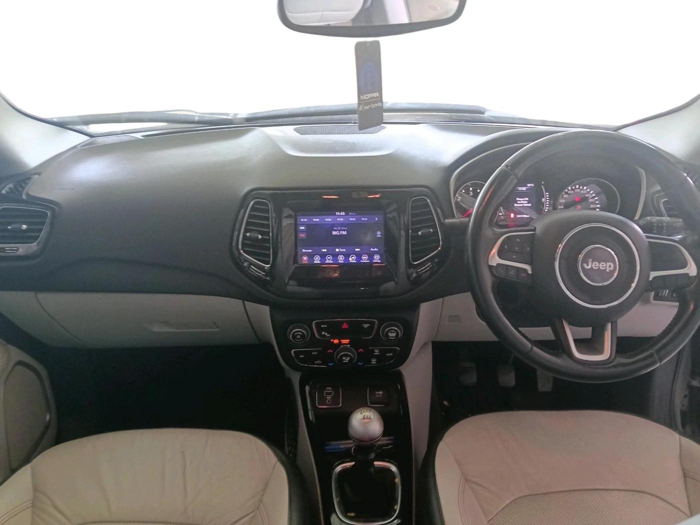 2018 Jeep Compass LIMITED 2.0 DIESEL, Diesel, Manual, 1,41,418 km, interior