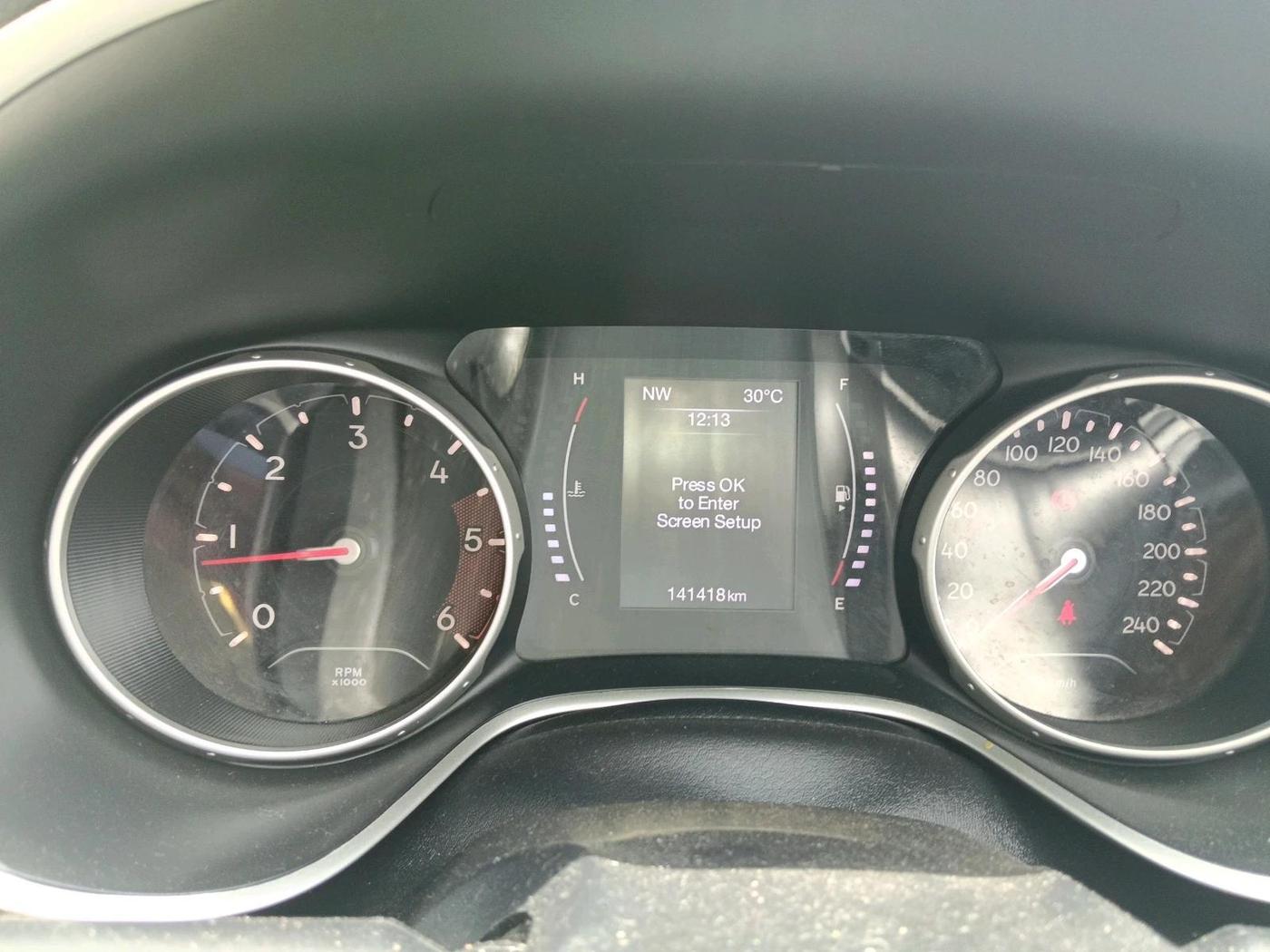 2018 Jeep Compass LIMITED 2.0 DIESEL, Diesel, Manual, 1,41,418 km, interior