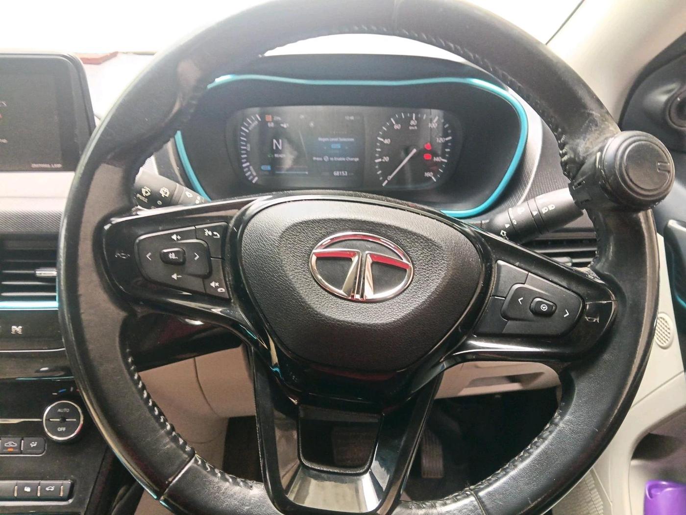 2021 Tata NEXON EV XZ PLUS, Electric, Automatic, 68,153 km, interior