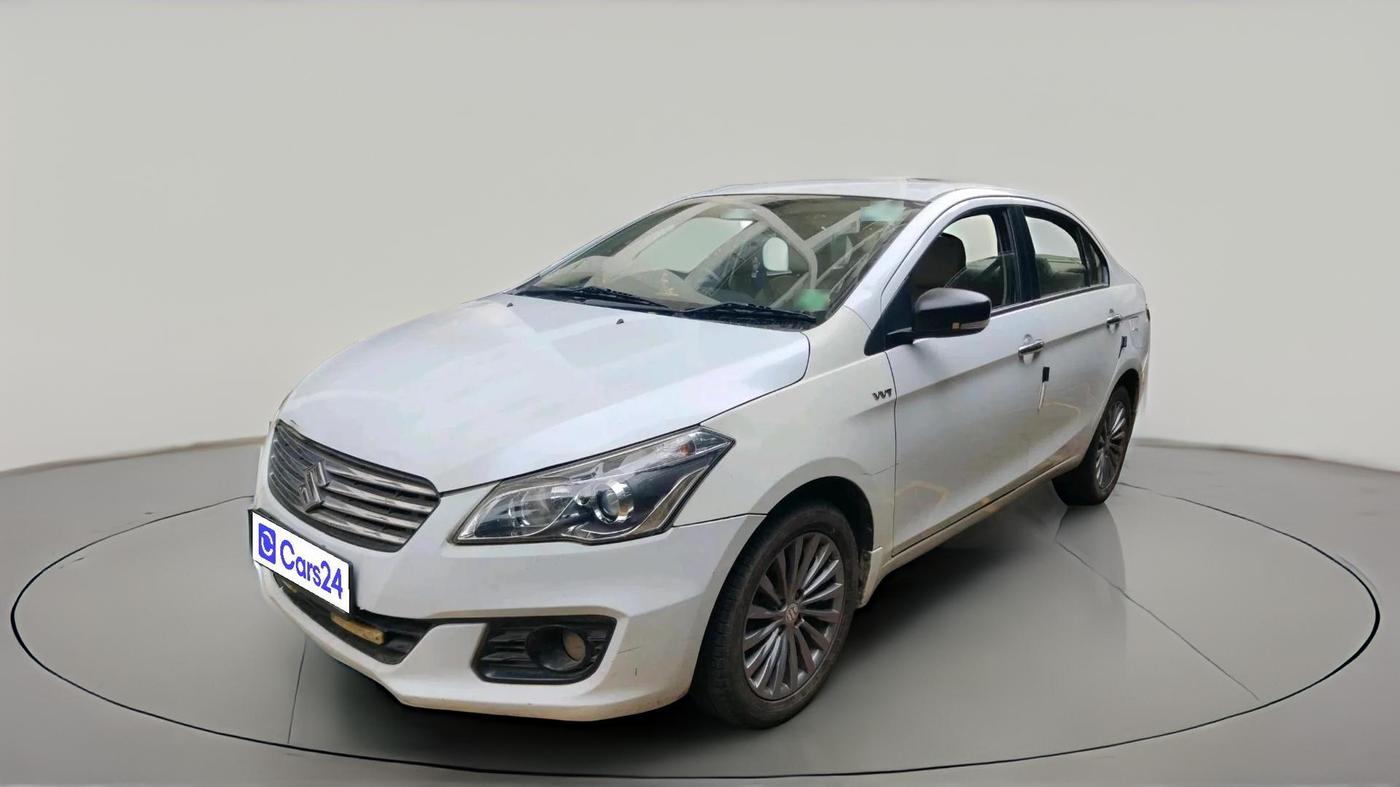 2014 Maruti Ciaz ZXI, Petrol, Manual, 98,388 km, exterior