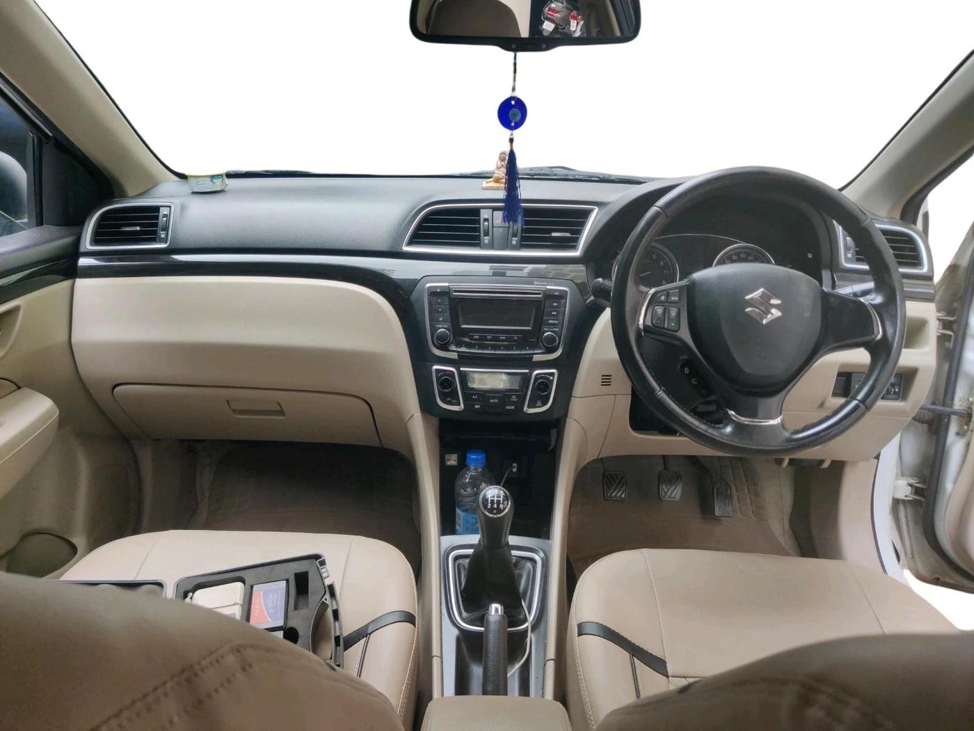 2014 Maruti Ciaz ZXI, Petrol, Manual, 98,388 km, interior