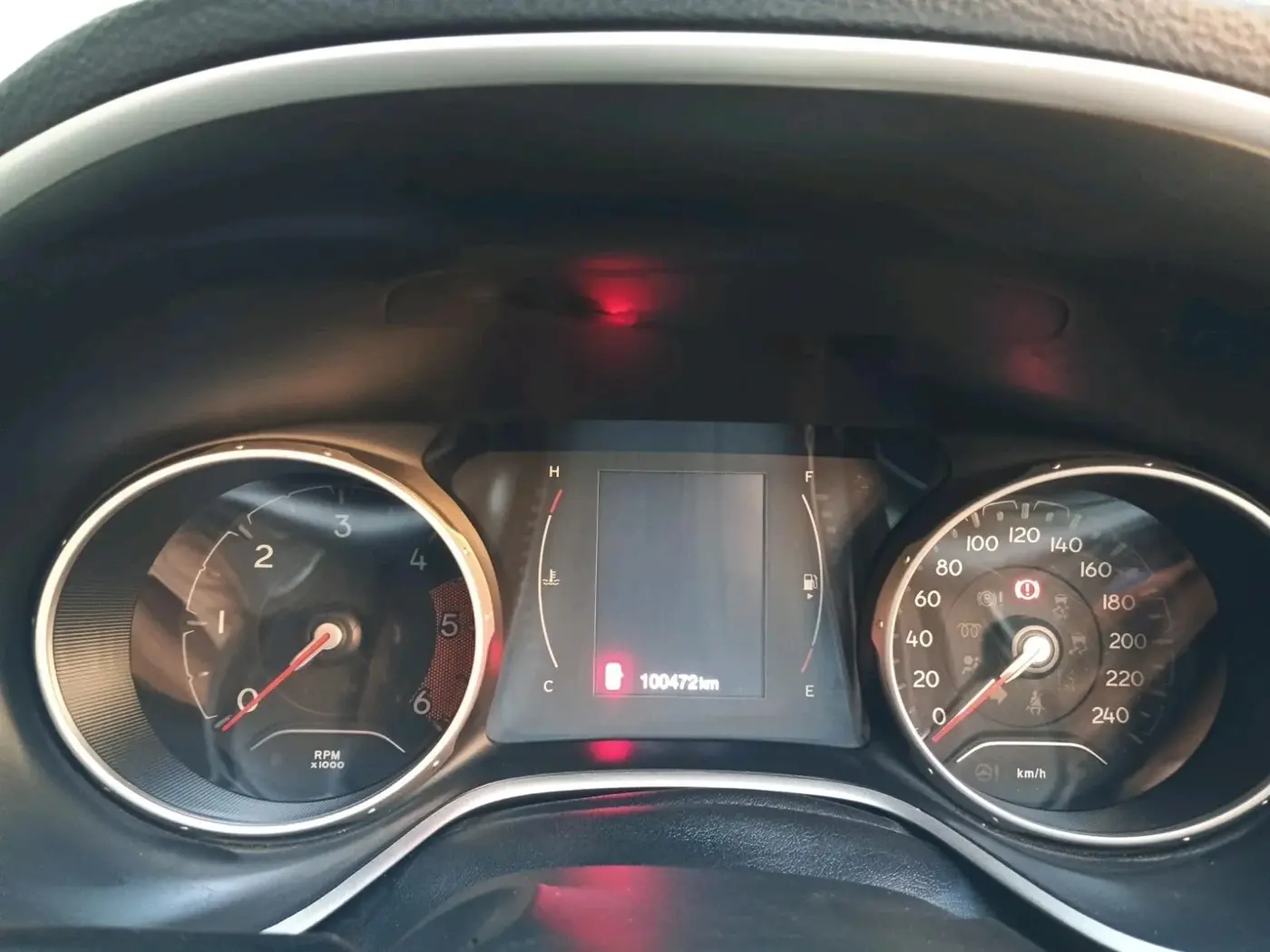 2018 Jeep Compass LIMITED 2.0 DIESEL, Diesel, Manual, 1,00,472 km, interior