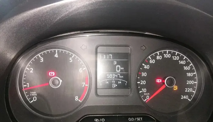 2015 Volkswagen Polo HIGHLINE1.2L, Petrol, Manual, 58,347 km, interior