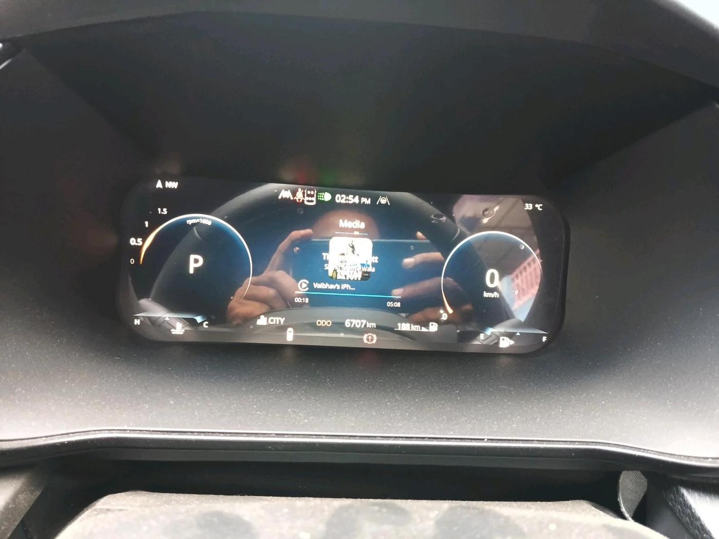2026 Tata Harrier Fearless X Plus Dark Edition AT, Diesel, Automatic, 6,707 km, interior