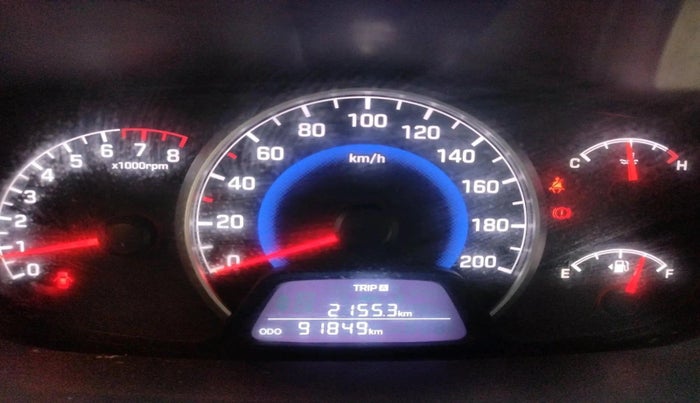 2017 Hyundai Grand i10 SPORTZ 1.2 KAPPA VTVT, Petrol, Manual, 91,849 km, interior