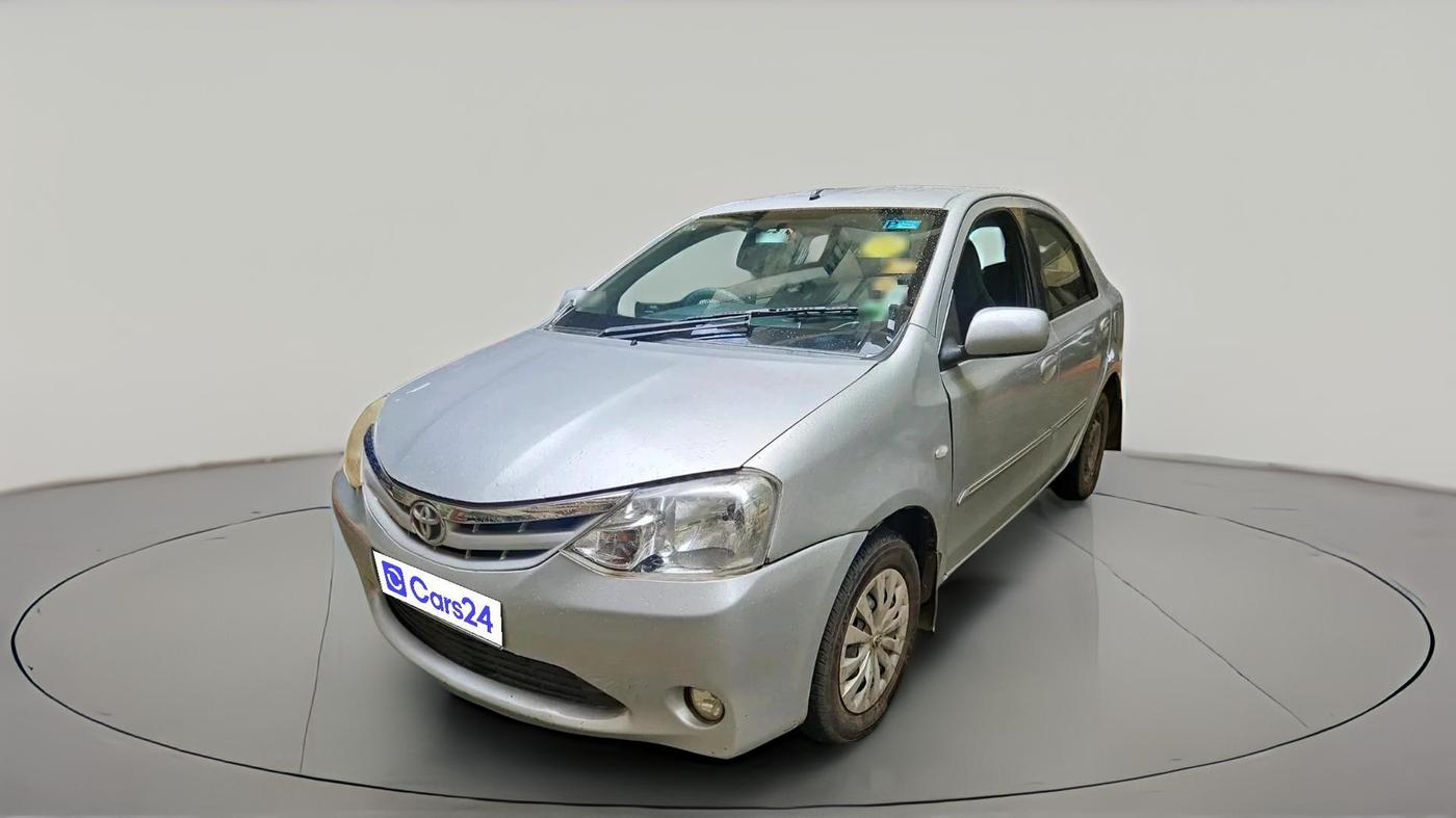 2011 Toyota Etios G, Petrol, Manual, 1,09,700 km, exterior