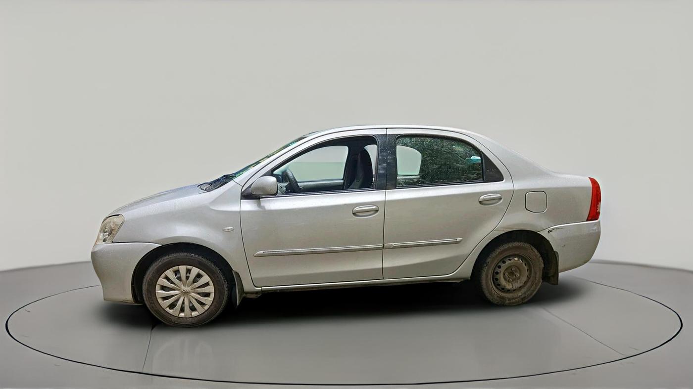 2011 Toyota Etios G, Petrol, Manual, 1,09,700 km, exterior