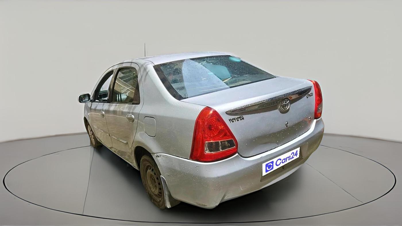2011 Toyota Etios G, Petrol, Manual, 1,09,700 km, exterior