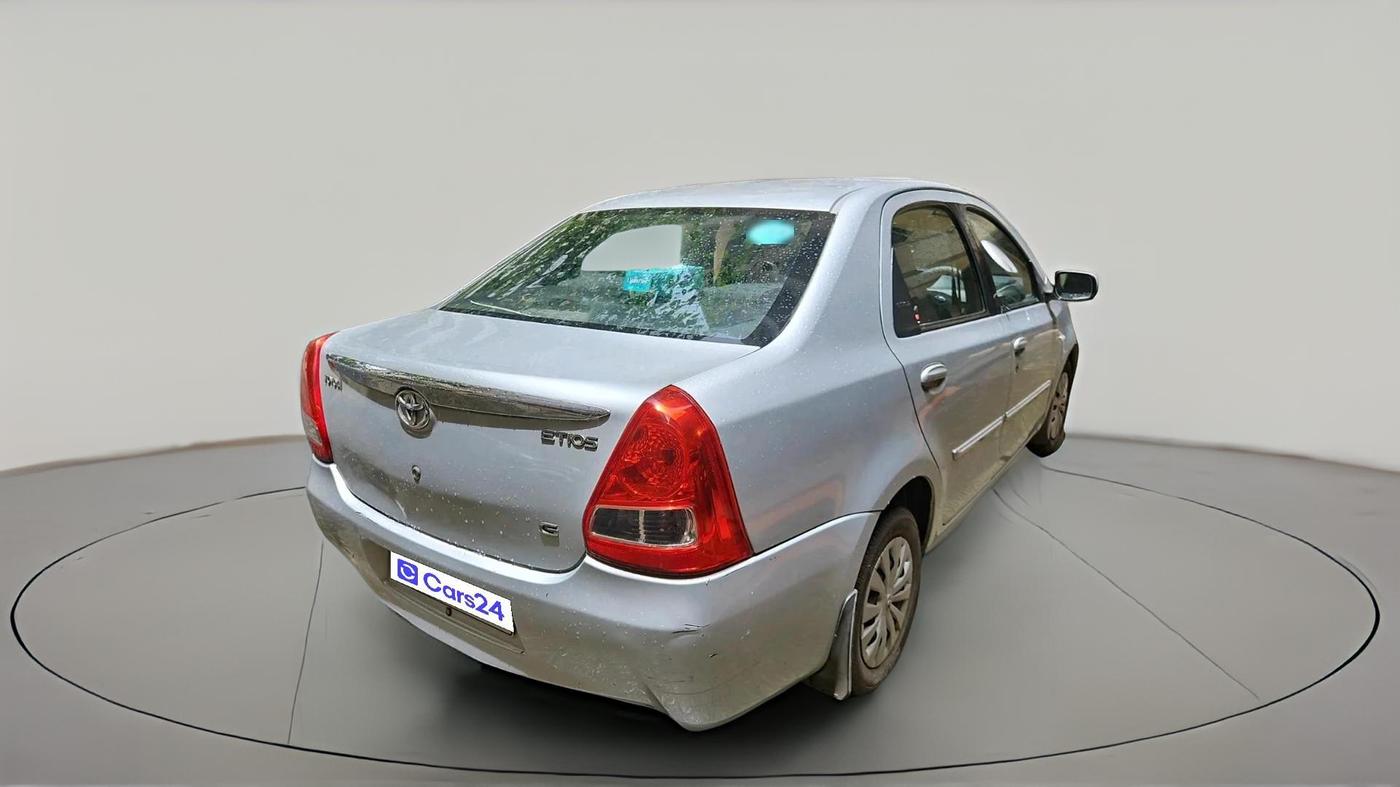 2011 Toyota Etios G, Petrol, Manual, 1,09,700 km, exterior
