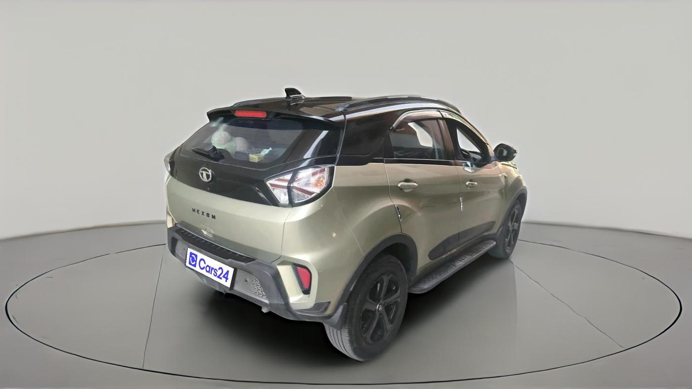 2022 Tata NEXON XZA PLUS KAZIRANGA PETROL, Petrol, Automatic, 52,464 km, exterior
