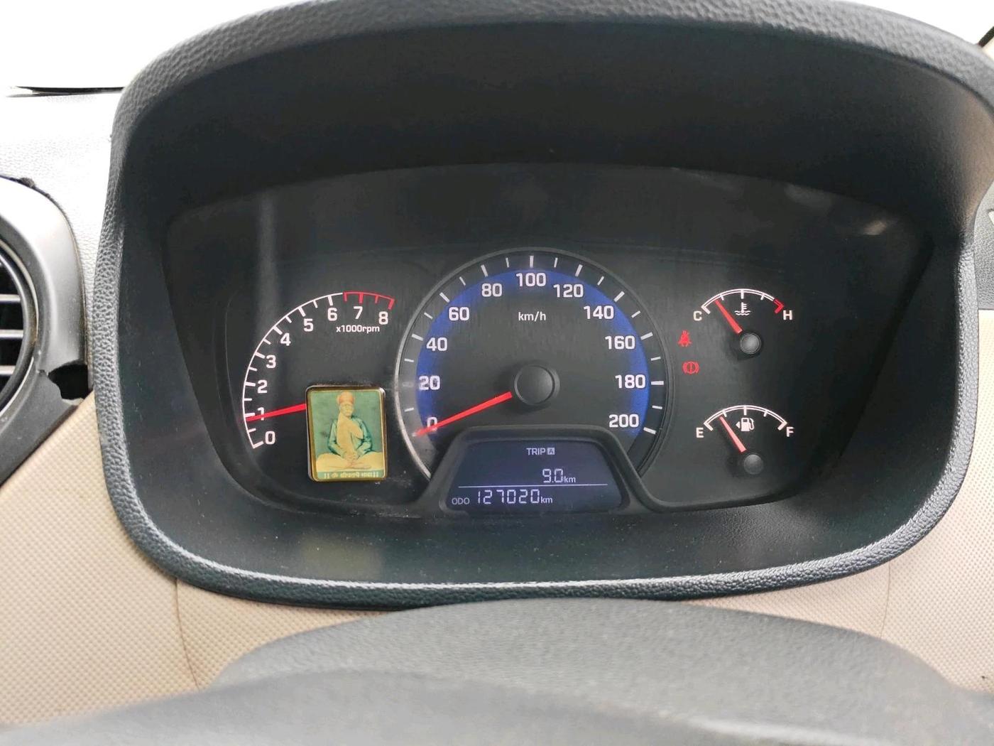 2019 Hyundai XCENT PRIME T  VTVT PLUS  CNG, CNG, Manual, 1,27,020 km, interior