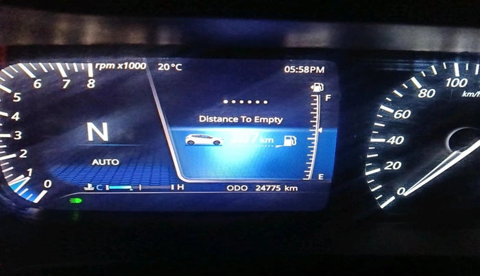 2022 Tata ALTROZ XZA PLUS, Petrol, Automatic, 24,773 km, interior