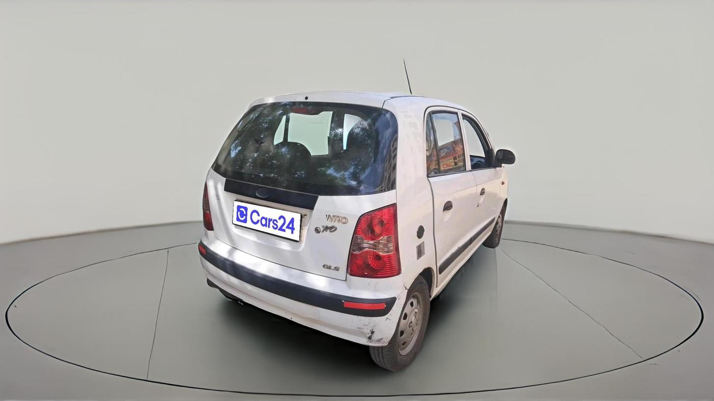 2009 Hyundai Santro Xing GLS LPG, CNG, Manual, 88,154 km, exterior