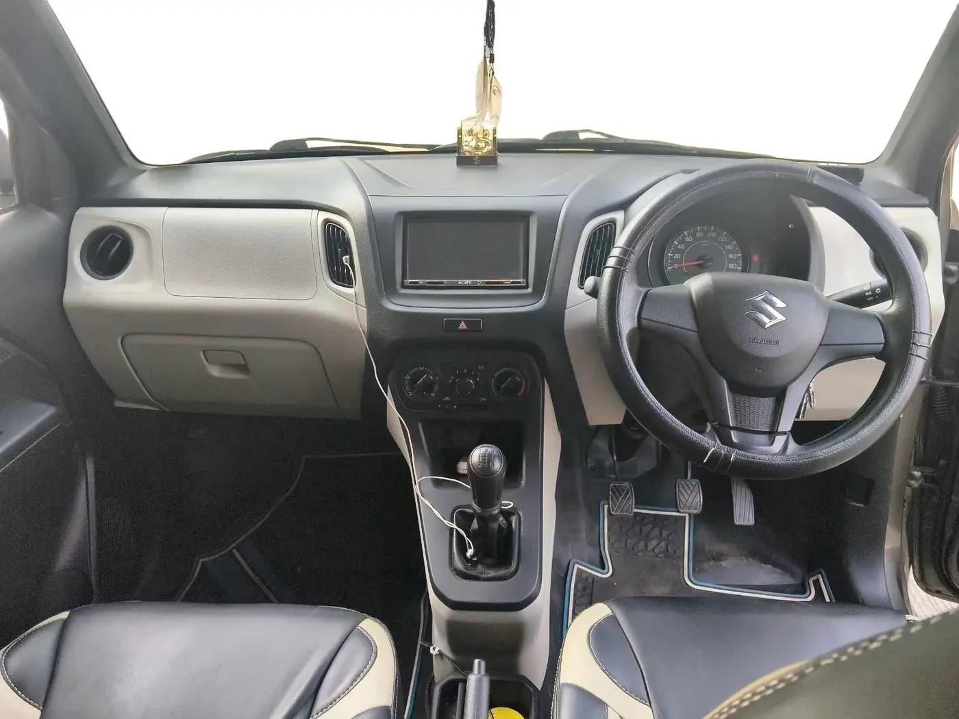 2019 Maruti New Wagon-R LXI CNG 1.0, CNG, Manual, 16,989 km, interior