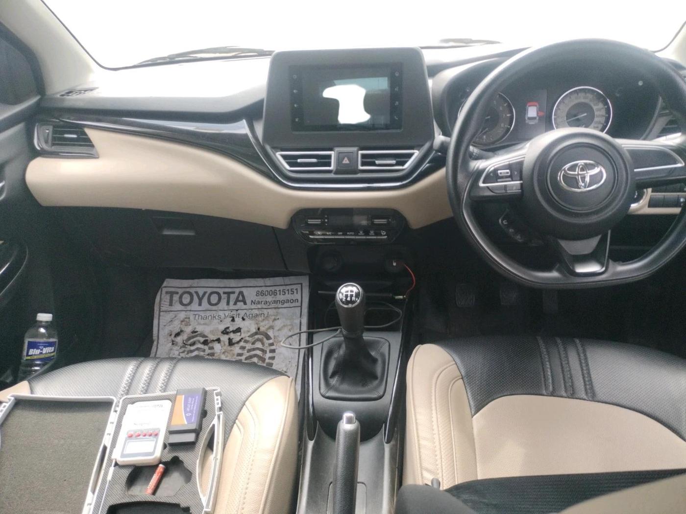 2025 Toyota Glanza G E-CNG, CNG, Manual, 13,943 km, interior