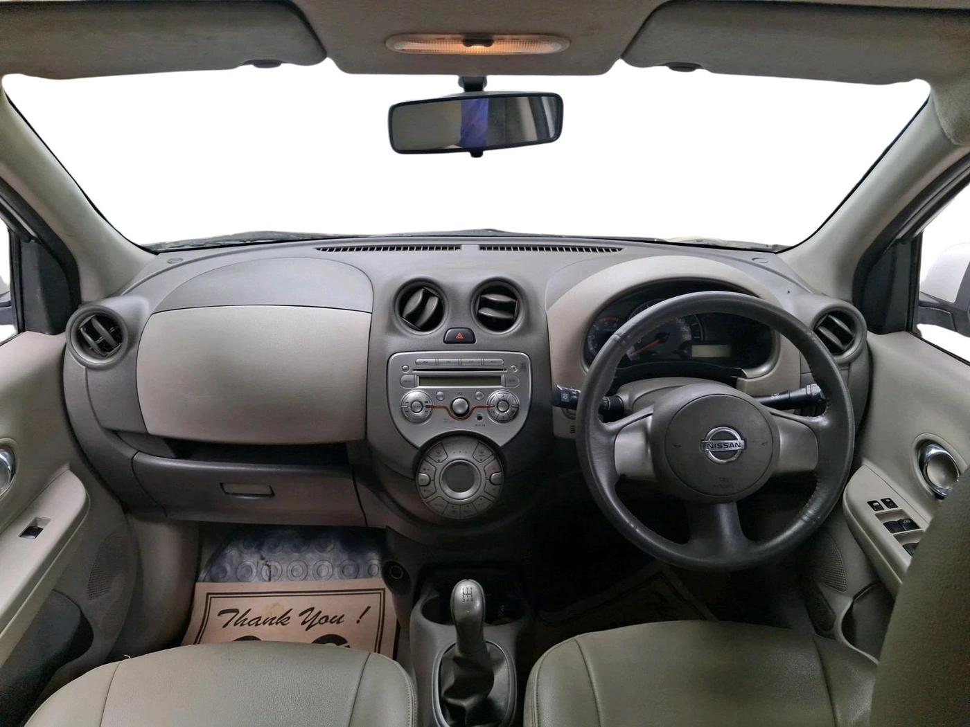 2012 Nissan Micra XV PREMIUM DIESEL, Diesel, Manual, 1,47,688 km, interior