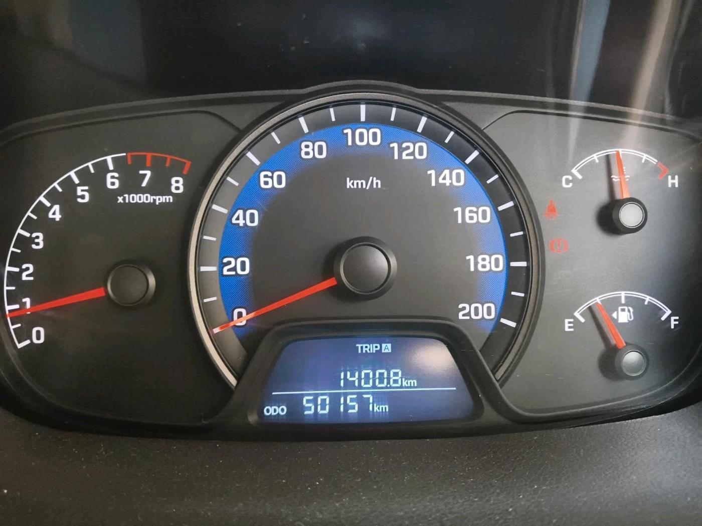 2014 Hyundai Xcent S (O) 1.2, Petrol, Manual, 50,157 km, interior