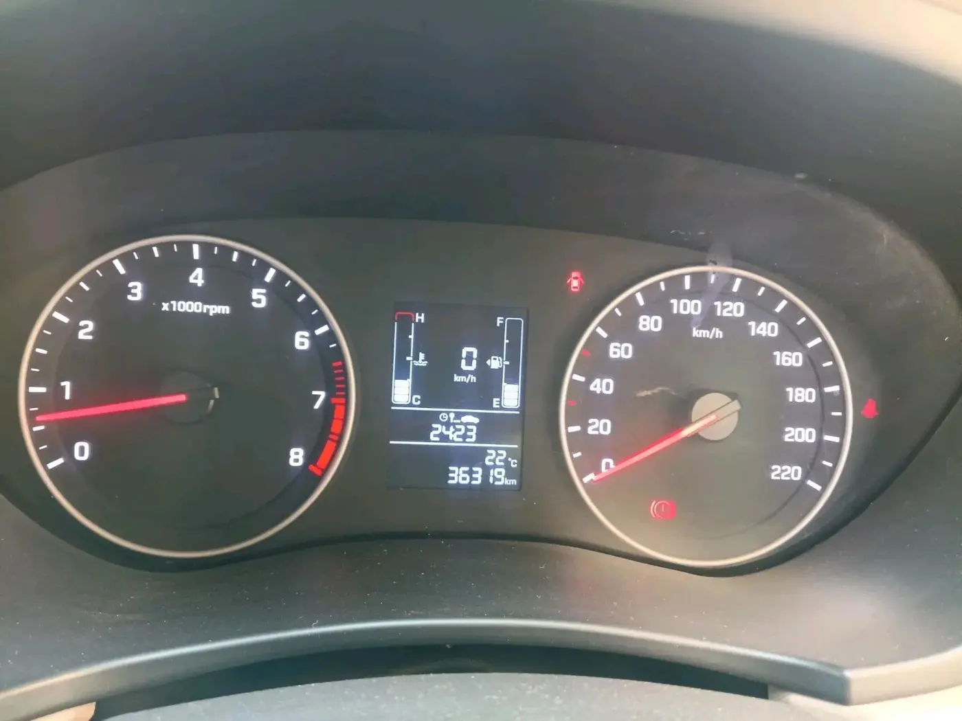 2019 Hyundai Elite i20 SPORTZ PLUS 1.2, Petrol, Manual, 36,319 km, interior